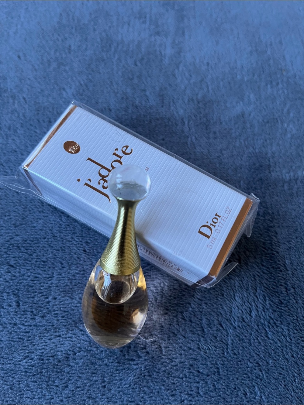 Dior J'adore Perfume Bottle - Gold Clear